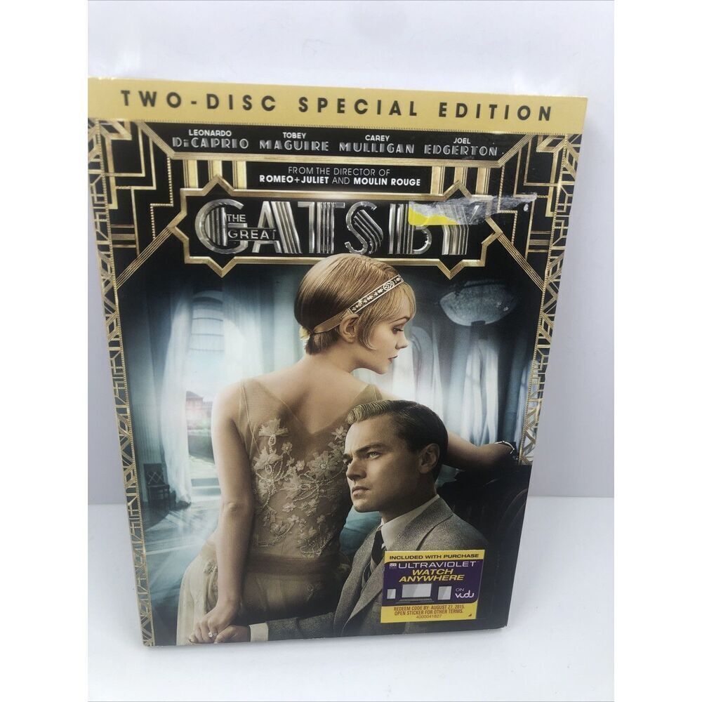 *The Great Gatsby Two-Disc Special Edition (2013 DVD) NEW SEALED